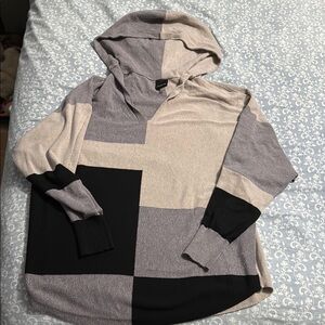 Colorblock V-Neck Sweater